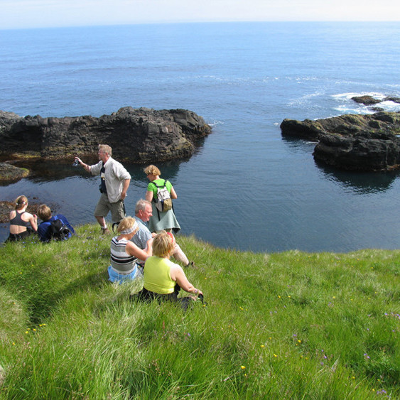 Lotna var forsemda byggðar í Álftavík. Á fáum stöðum á Íslandi er að finna eins fallega náttúrulega höfn