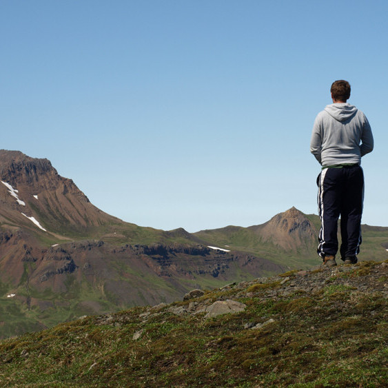 Geitfell og Gránípa í bakgrunni