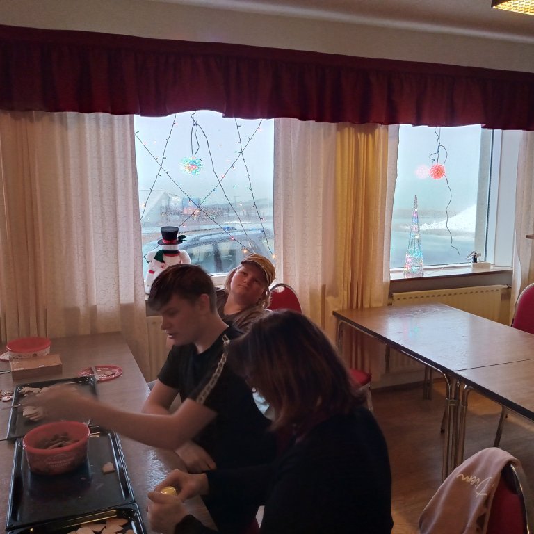 Jólabakstur grunnskólans 10. des. 2020