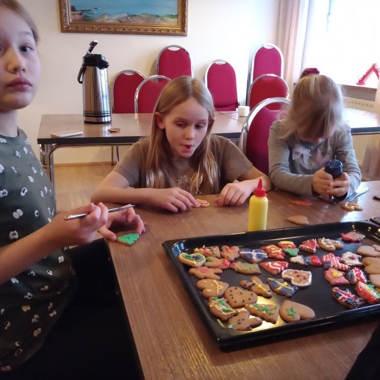 Jólabakstur grunnskólans 10. des. 2020