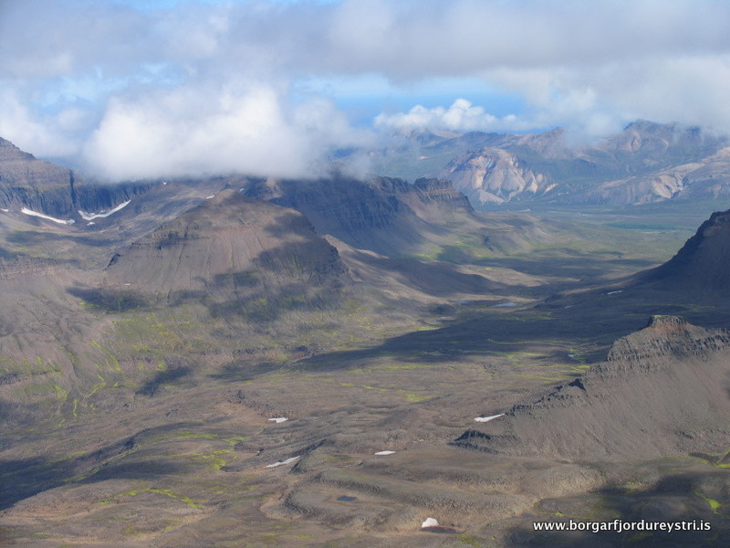 Horft til Borgarfjarðar