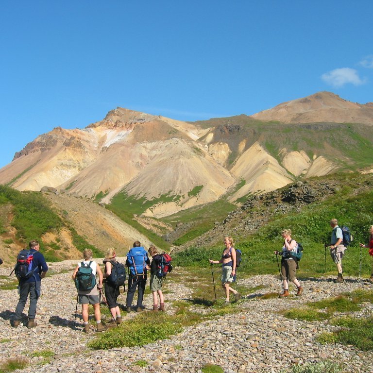 Hiking in Iceland