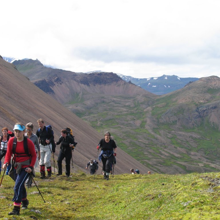Hiking in Iceland