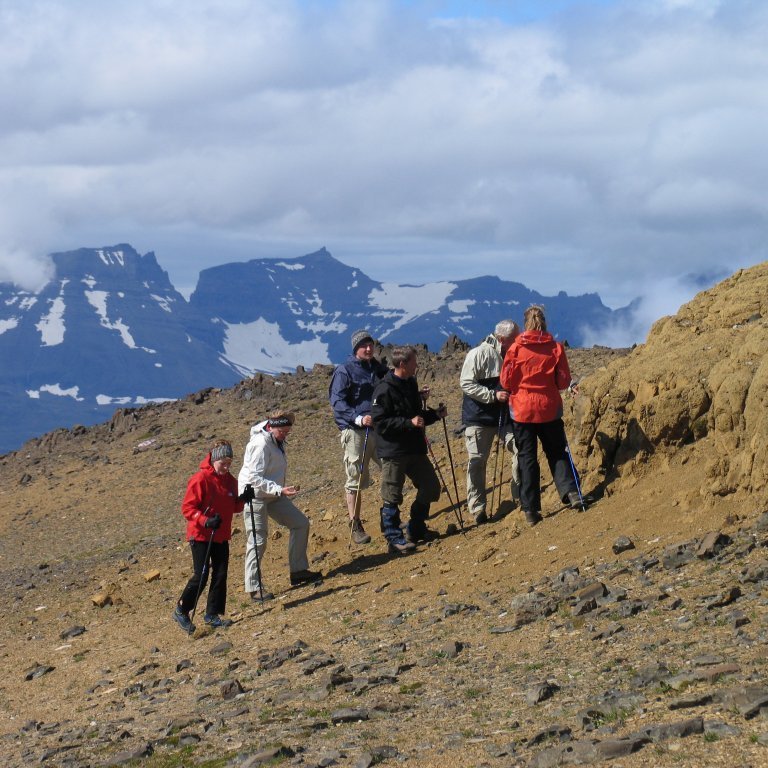 Hiking in Iceland