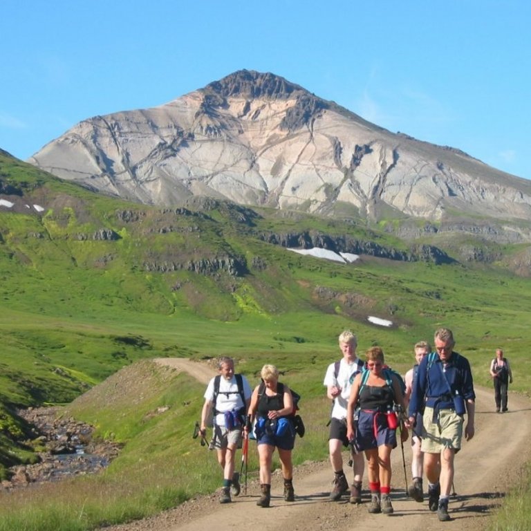 Hiking in Iceland
