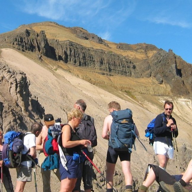 Hiking in Iceland