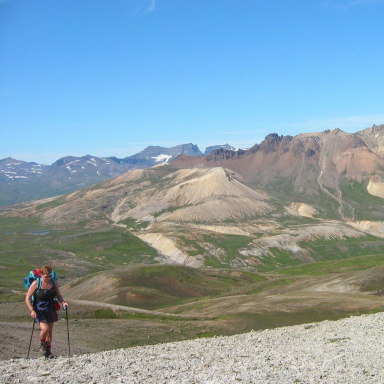 Hiking in Iceland