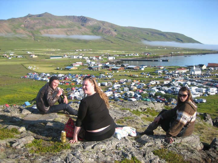 Tjaldsvæðið Bræðslan 2010