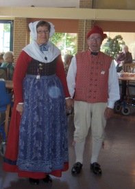 Meðlimir danshópsins góða