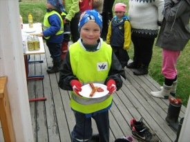 Júlíus Geir tilvonandi nemandi í 1. bekk.