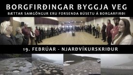 Borgfirðingar byggja veg!