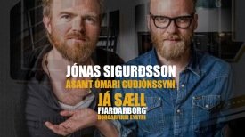 Jónas og Ómar Guðjóns í Fjarðarborg. Frítt inn í boði UMFB!
