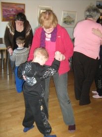 Dansað í Vinaminni