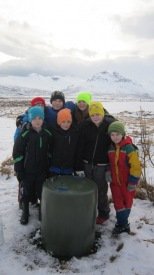 Farið með lífrænan úrgang í moltutunnuna