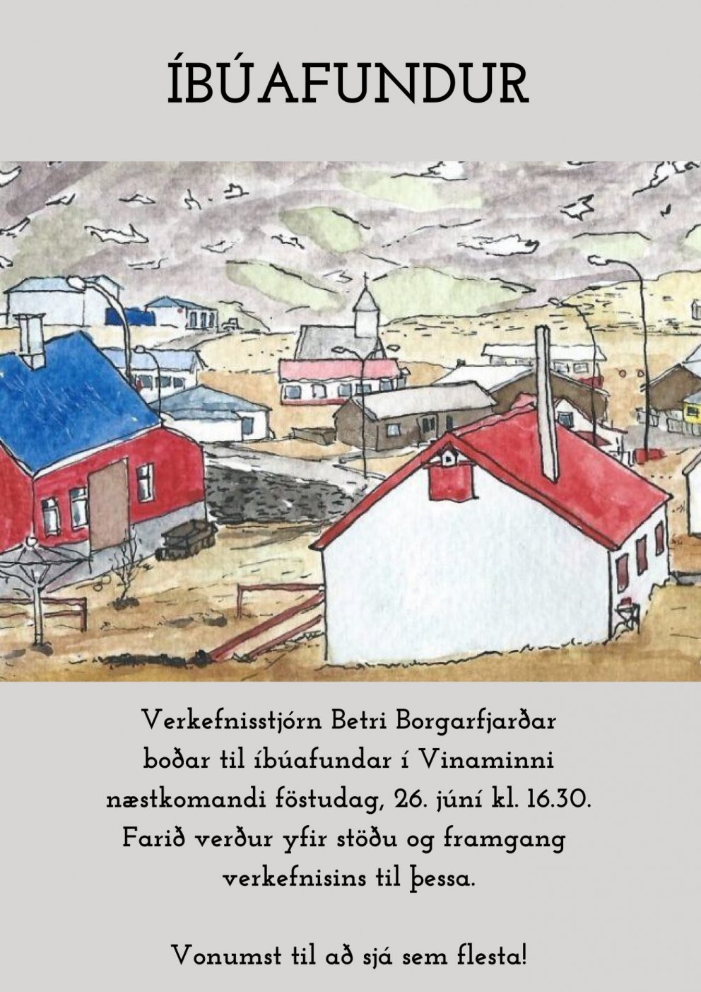 Íbúafundur Betri Borgarfjarðar