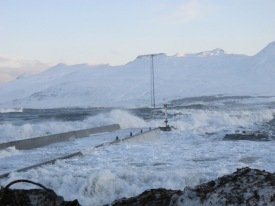 Brim við garðinn 30. nóv. 2011 kl. 12:45