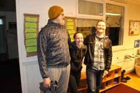 Bóas, Nanna Olga og Þorleifur Guðfinnur - 10. bekk