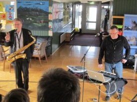 Sigurður Flosason og Pétur Grétarsson