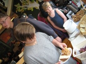 Frá skólasetningunni í fyrra