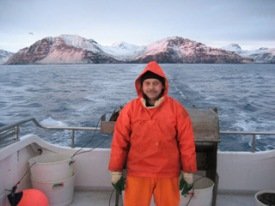 Vidali, einn af borgfirskum sjómönnunum