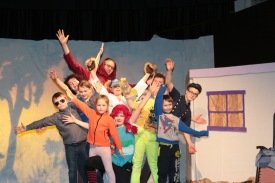 Frábærir krakkar á æfingu