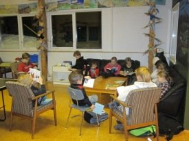 Nemendur tóku strax áskoruninni