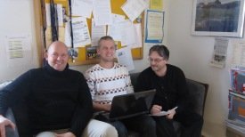 Hressir karlkyns kennarar