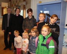 Sinfóníuhljómsveitin og biskupinn