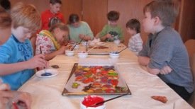 Málað af hjartans list