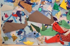 Origami og mósaik