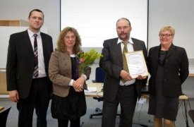 Magga Braga og Kalli Sveins ásamt Halla og Auði frá Þróunarfélaginu