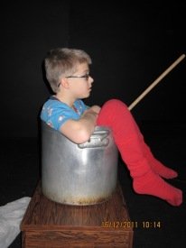 Grýla búin að ná sér í soðið