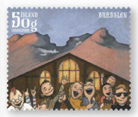 Bræðslan á nýju frímerki 2013