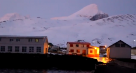 Vetrarkyrrð á Borgarfirði