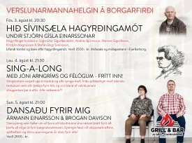 Verslunarmannahelgin í Fjarðarborg