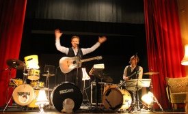 Jónas og Ómar í Fjarðarborg