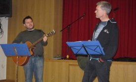 Svavar  Knútur og Aðalsteinn Ásberg