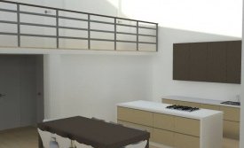 Tölvuteikning úr einni íbúðinni