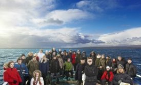 Þar sem himinin ber við haf