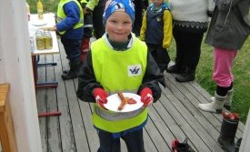 Júlíus Geir tilvonandi nemandi í 1. bekk.