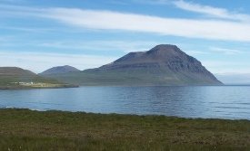 Skeytið fannst í fjörunni við Gunnólfsvíkurfjall