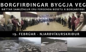 Borgfirðingar byggja veg!