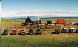 Vígsla Breiðuvíkurskálans árið 1998