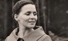 Emiliana á leiðinni heim á Borgarfjörð