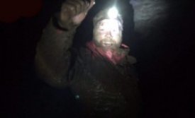 Bergvin Snær í Skriðnahelli um helgina