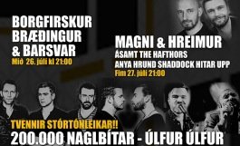 Miðasala á alla viðburði í Fjarðarborg í Bræðsluvikunni
