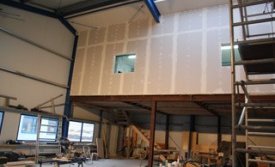 Nýja aðstaðan niðri á Heiði