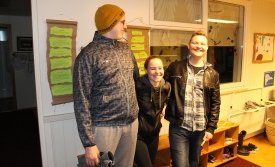 Bóas, Nanna Olga og Þorleifur Guðfinnur - 10. bekk