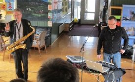 Sigurður Flosason og Pétur Grétarsson