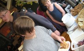 Frá skólasetningunni í fyrra